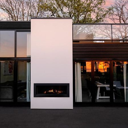 Cube Elite Mit Meerblick Am Strand Im Europarcs Bad Hoophuizen Hulshorst Exterior photo